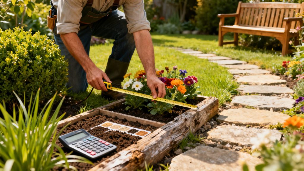 Budget et conseils pour estimer le prix moyen d'un jardin sans aucun texte