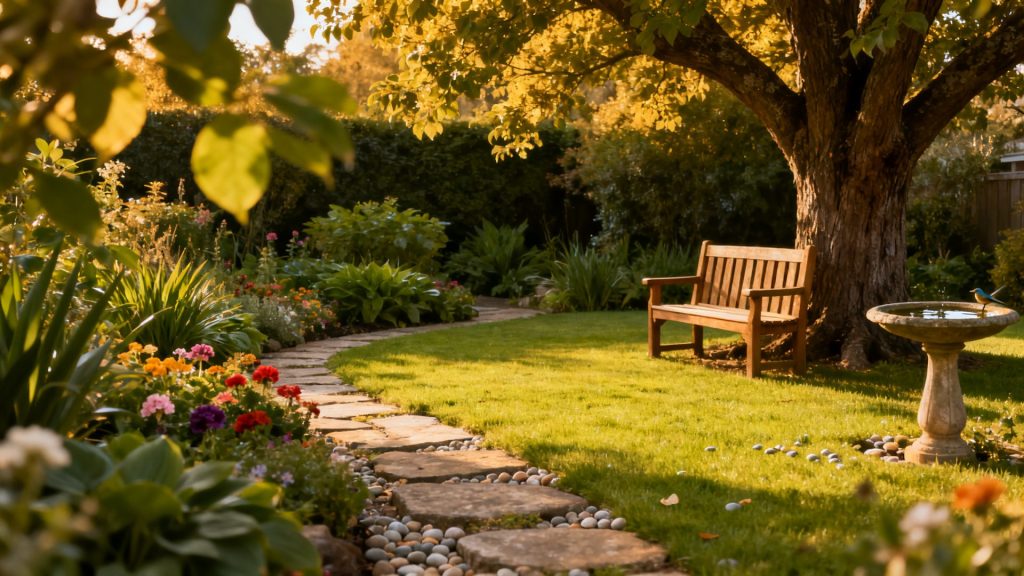 Budget et conseils pour estimer le prix moyen d'un jardin sans aucun texte