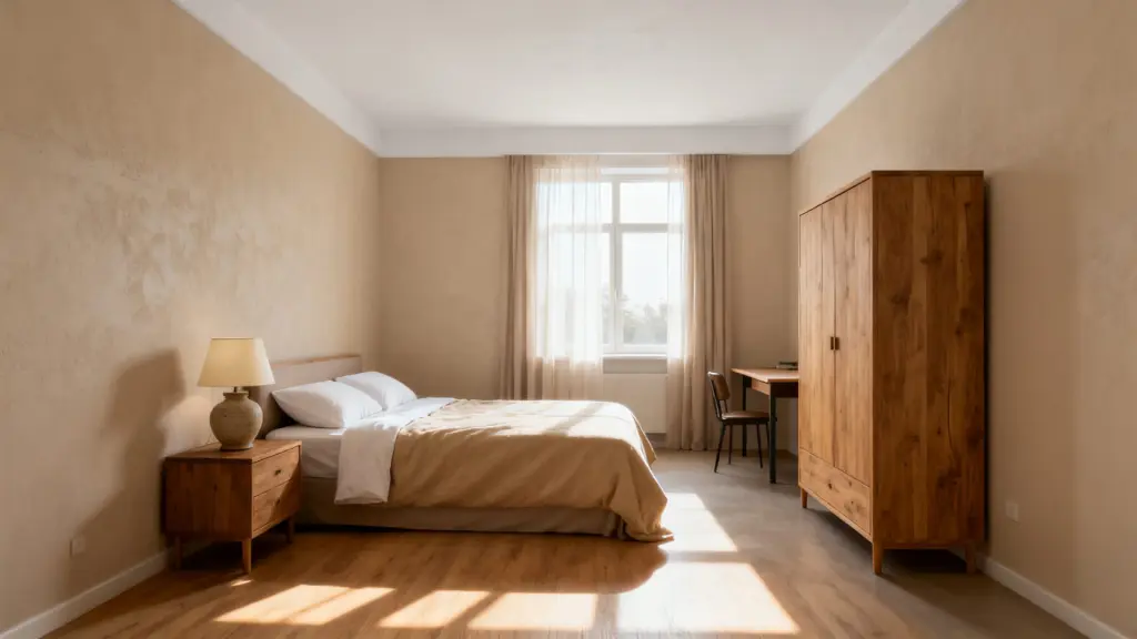 Estimation et conseils pour peindre une chambre de 12m2 sans aucun texte