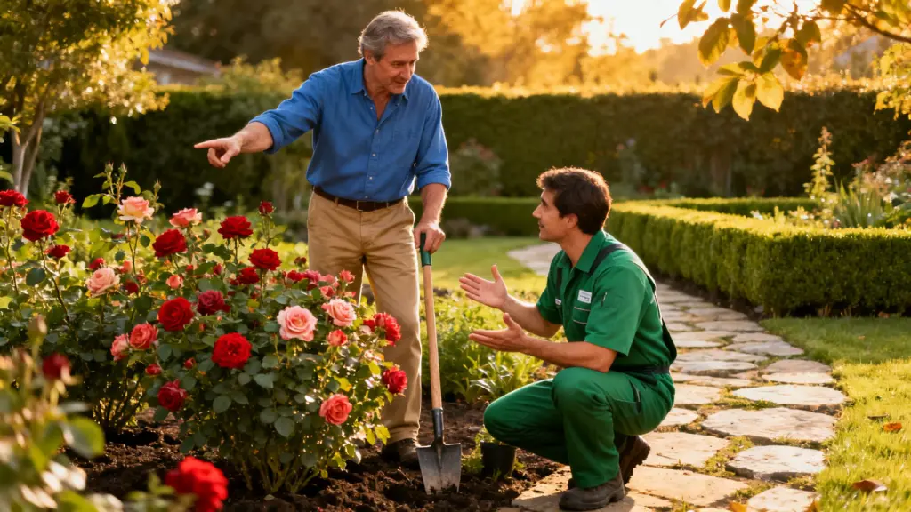 Faire appel à un expert pour l'entretien de son jardin. 