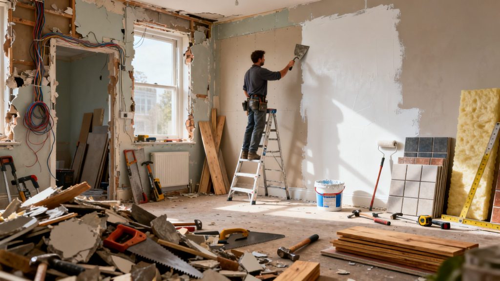 Guide complet des étapes d'aménagement pour réussir ses travaux sans aucun texte