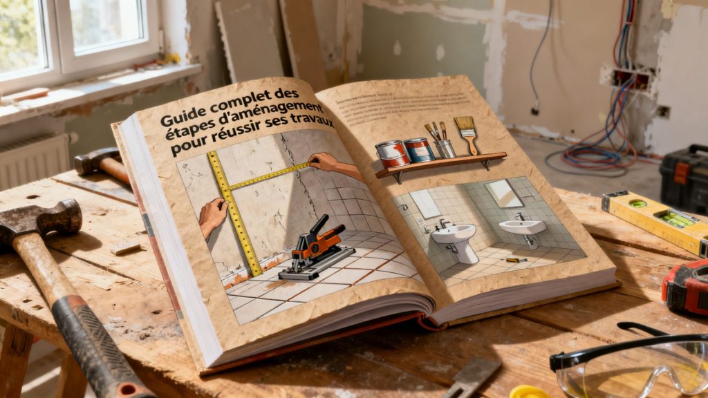 Guide complet des étapes d'aménagement pour réussir ses travaux sans aucun texte