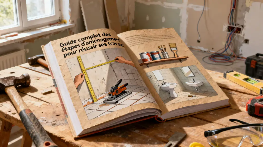 Guide complet des étapes d'aménagement pour réussir ses travaux sans aucun texte