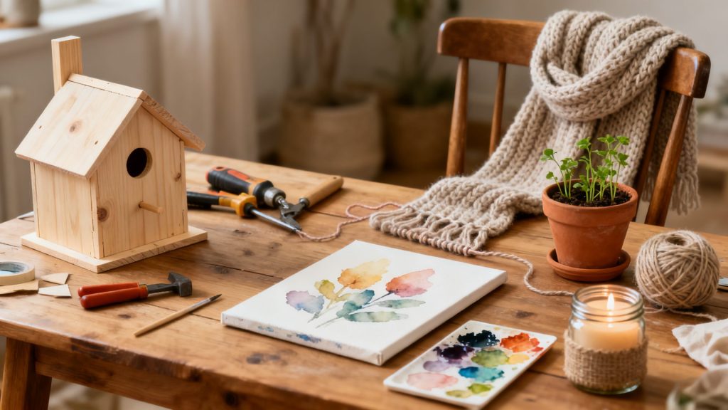 Idées de projets faciles pour savoir quoi bricoler quand on s'ennuie sans aucun texte
