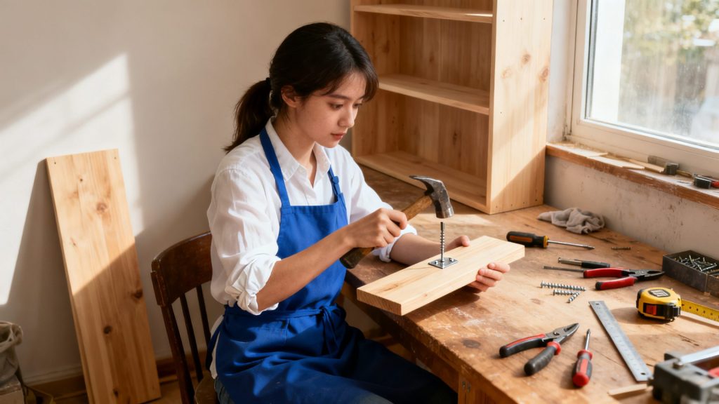 L'indépendance par le bricolage : la véritable définition d'une fille manuelle sans aucun texte