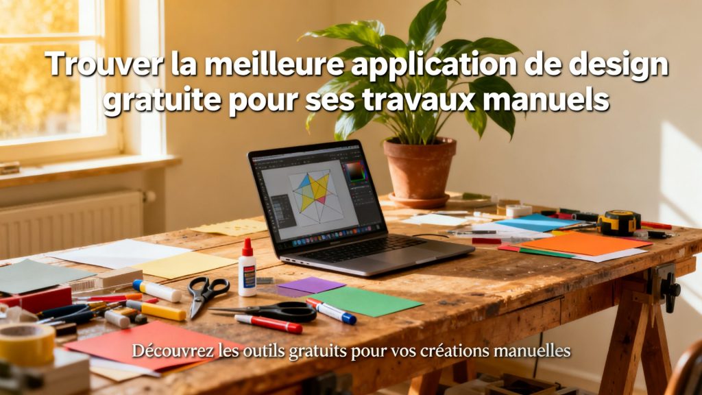 Trouver la meilleure application de design gratuite pour ses travaux manuels avec texte