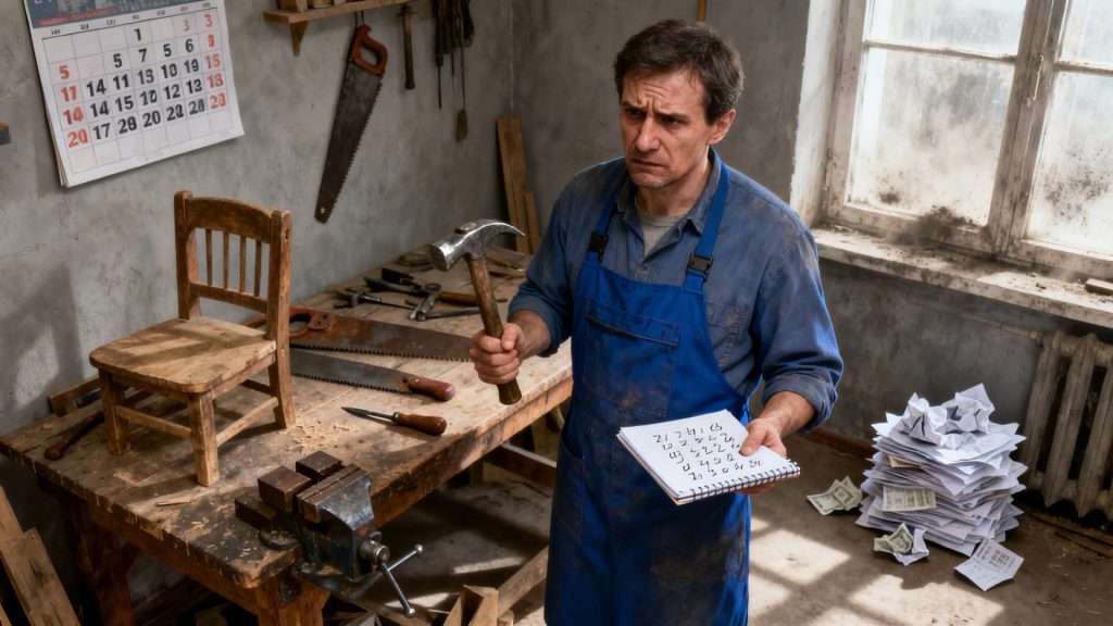 Le vrai tarif horaire d'un artisan au noir et les risques encouragés sans aucun texte
