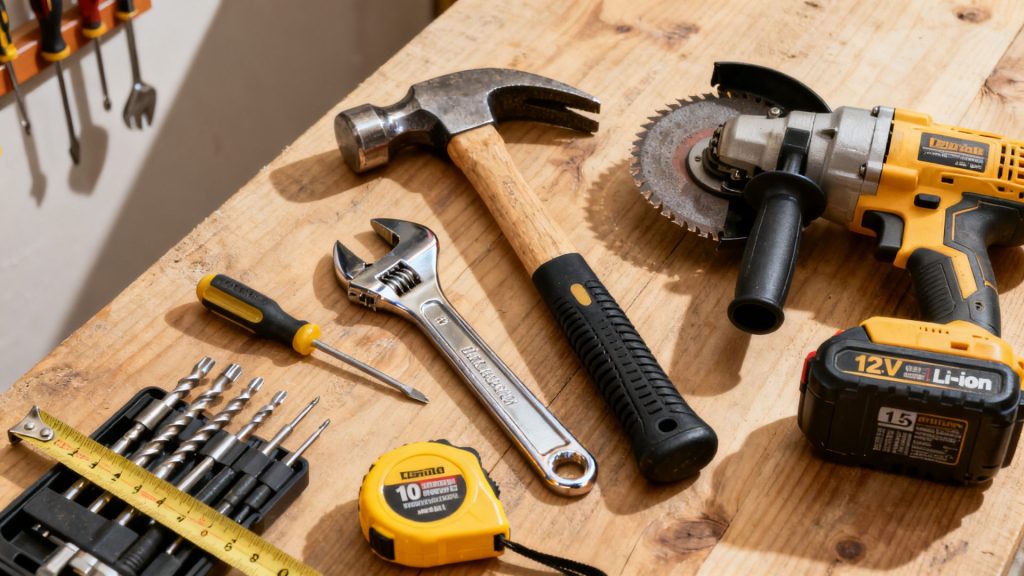 Les outils de base essentiels pour constituer sa première caisse sans aucun texte