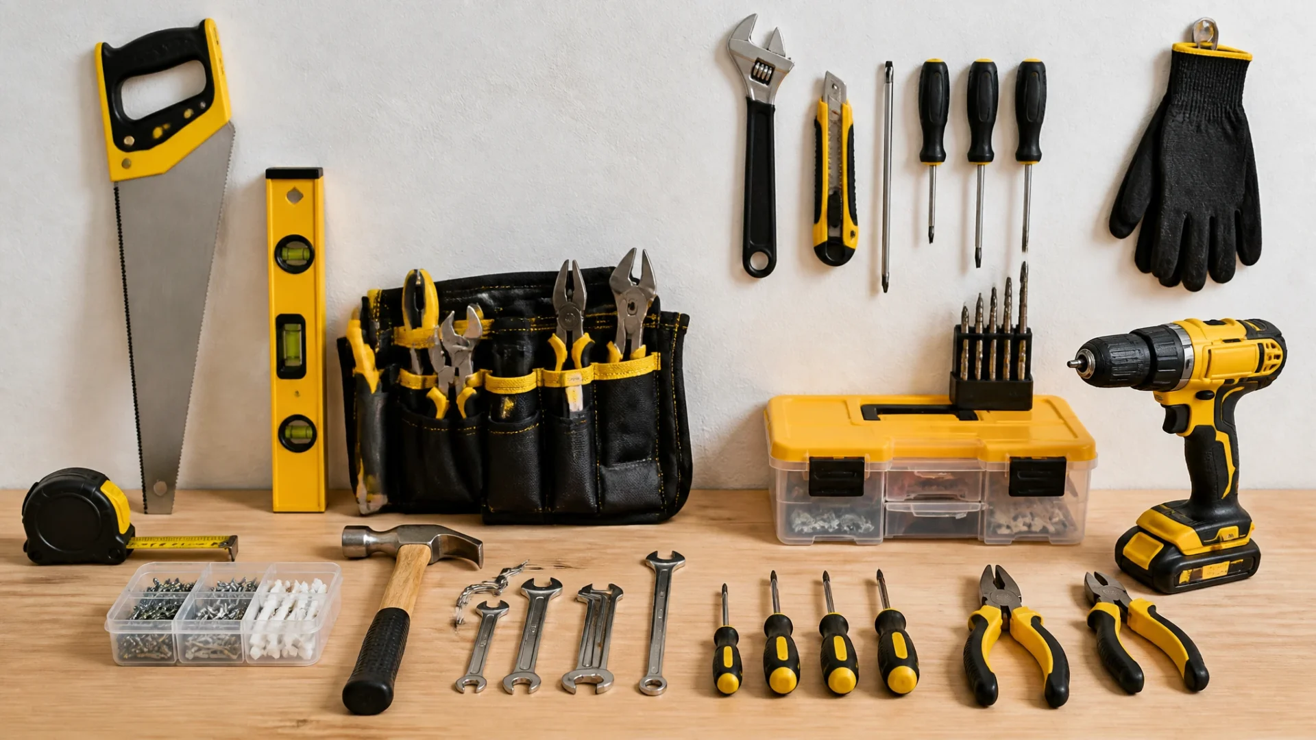 Les outils indispensables pour un bricoleur à la maison