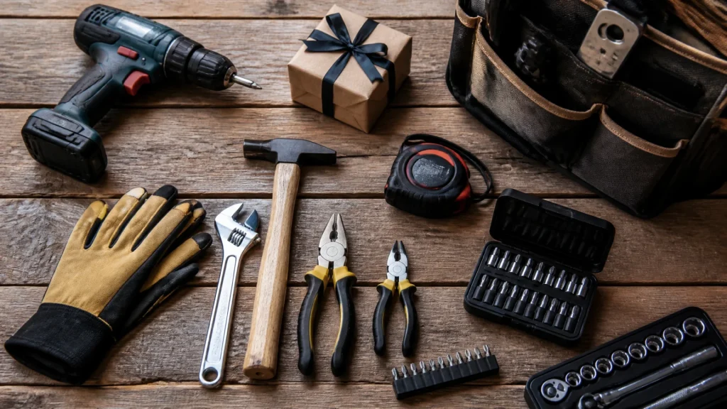 Quel cadeau offrir à un bricoleur : idées utiles et adaptées sans aucun texte
