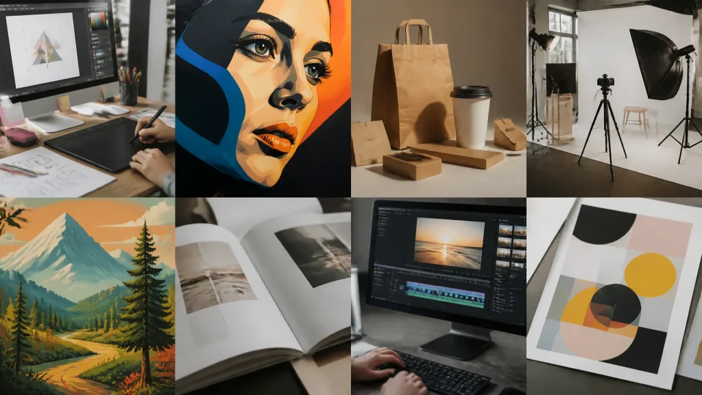 Les 7 principaux types de design graphique dans le monde du DIY