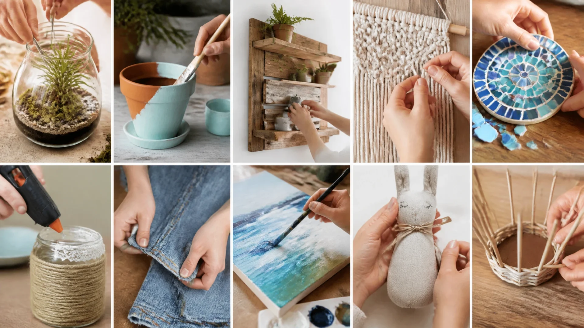 10 activités de bricolage à faire quand on s’ennuie