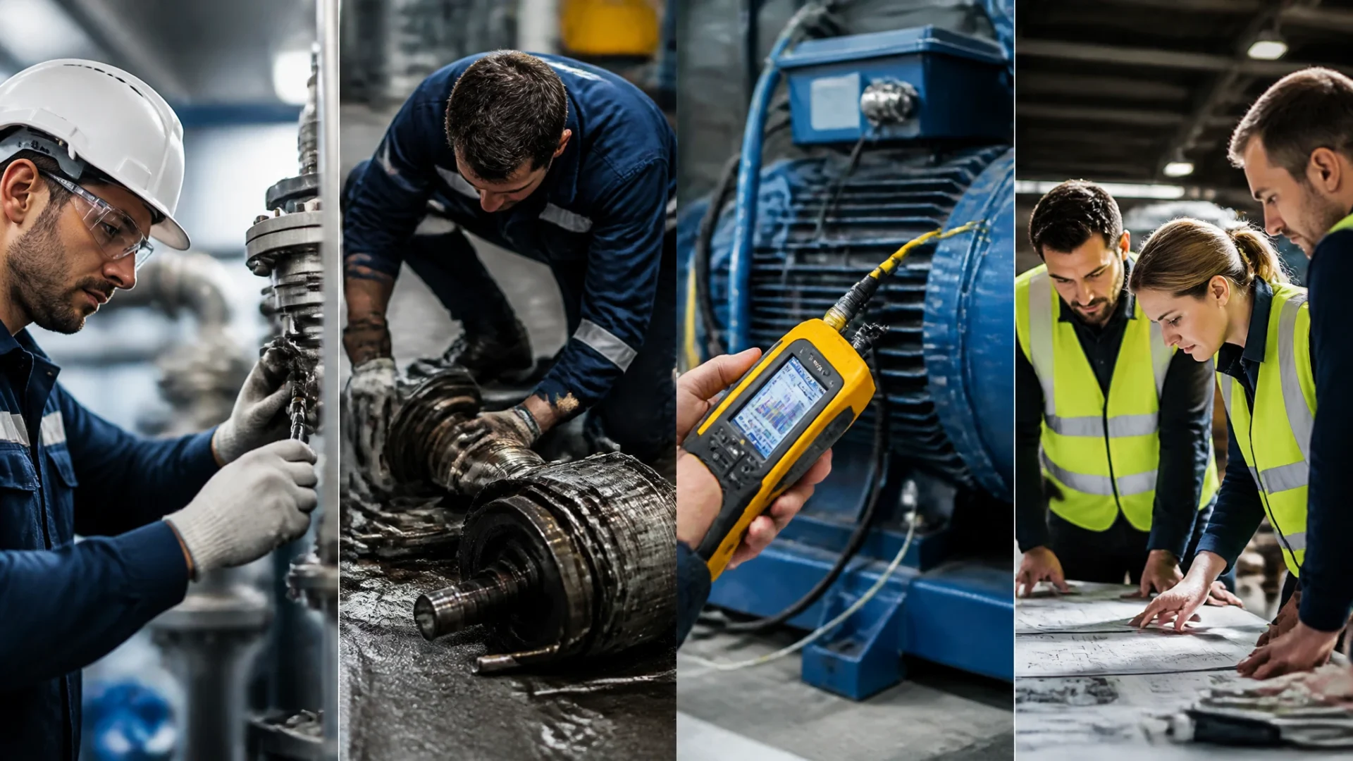 Les 4 piliers de la maintenance : préventive, corrective, conditionnelle et amélioration continue