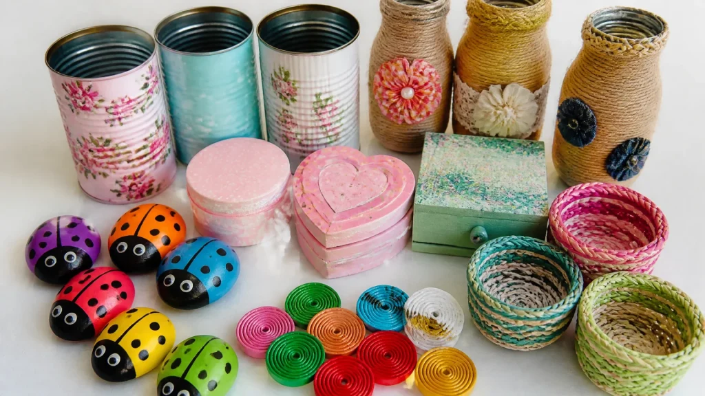 De petites créations faciles à réaliser et à vendre pour les enfants.