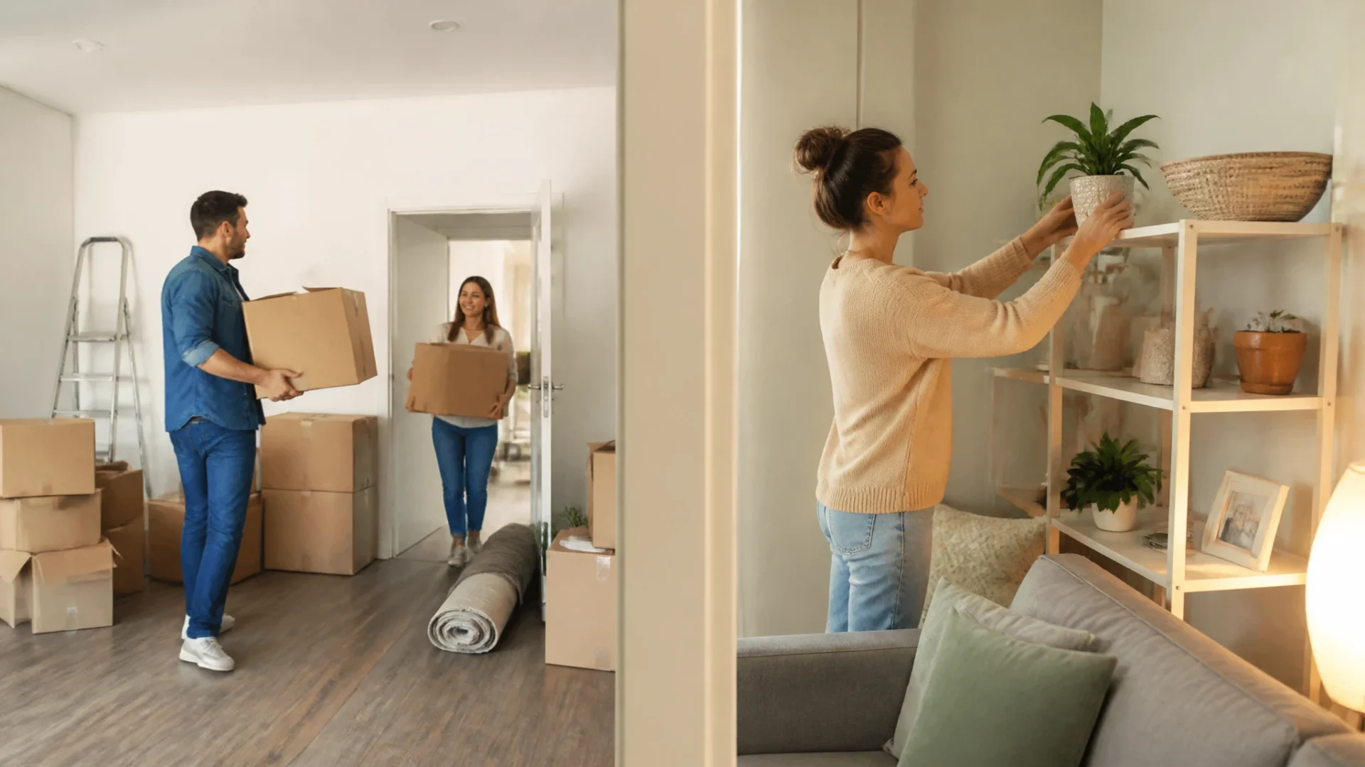Différence entre emménagement et aménagement : définitions et conseils pratiques