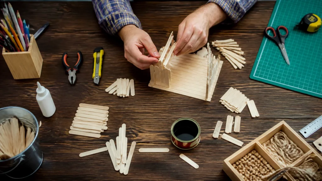 Exemples d'activités de bricolage à faire chez soi