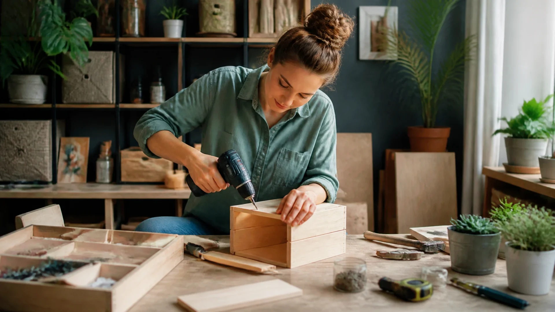 Quoi faire quand on s’ennuie à la maison : idées de bricolage utiles